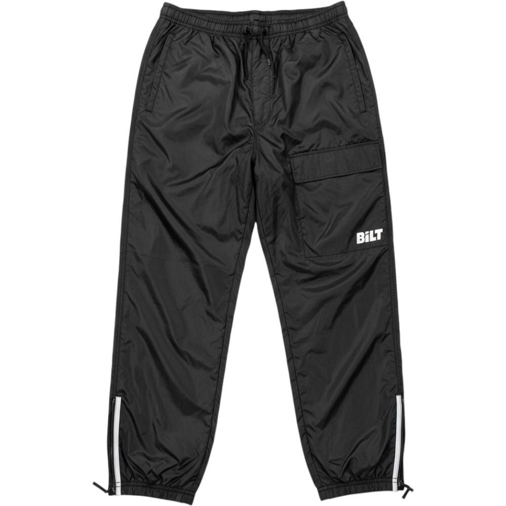 BILT BLW 8 Motorcycle Rain Pants Black 4XL Reflective Cargo Pocket Overpants